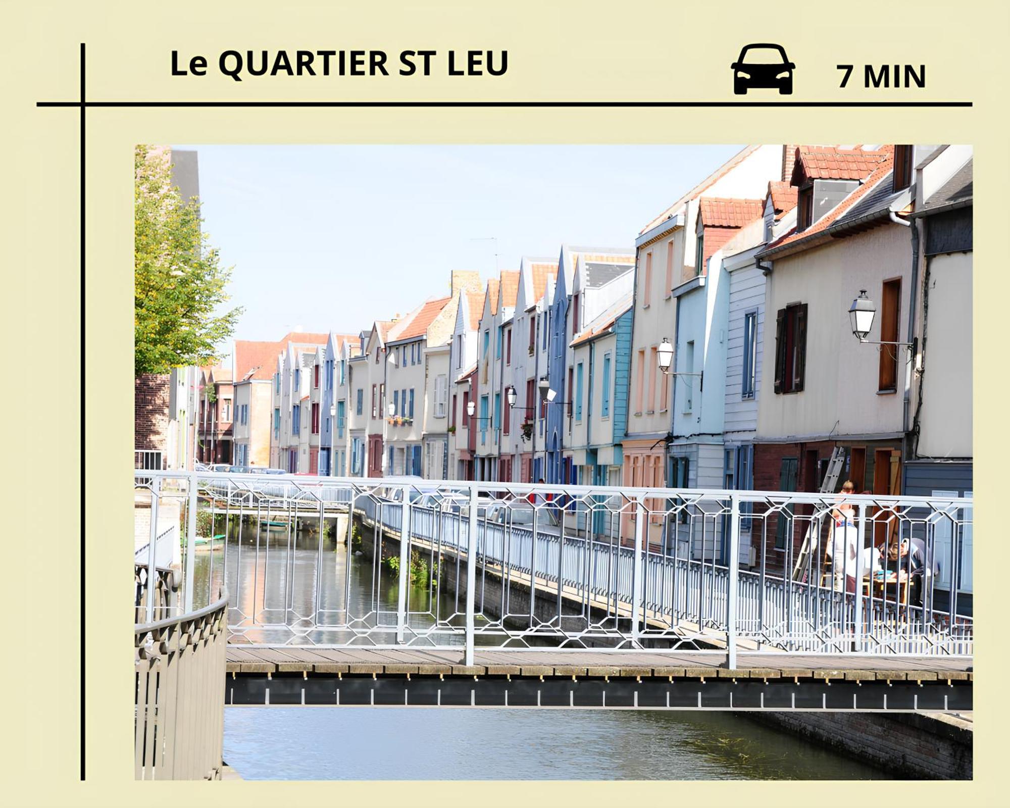 Studio Miraumont, Stationnement Gratuit, 5min Gare Amiens